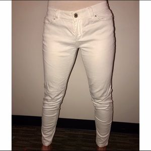 White cotton pants